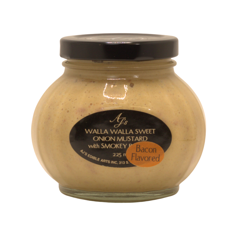 AJ's Walla Walla Sweet Onion Mustard with Bacon