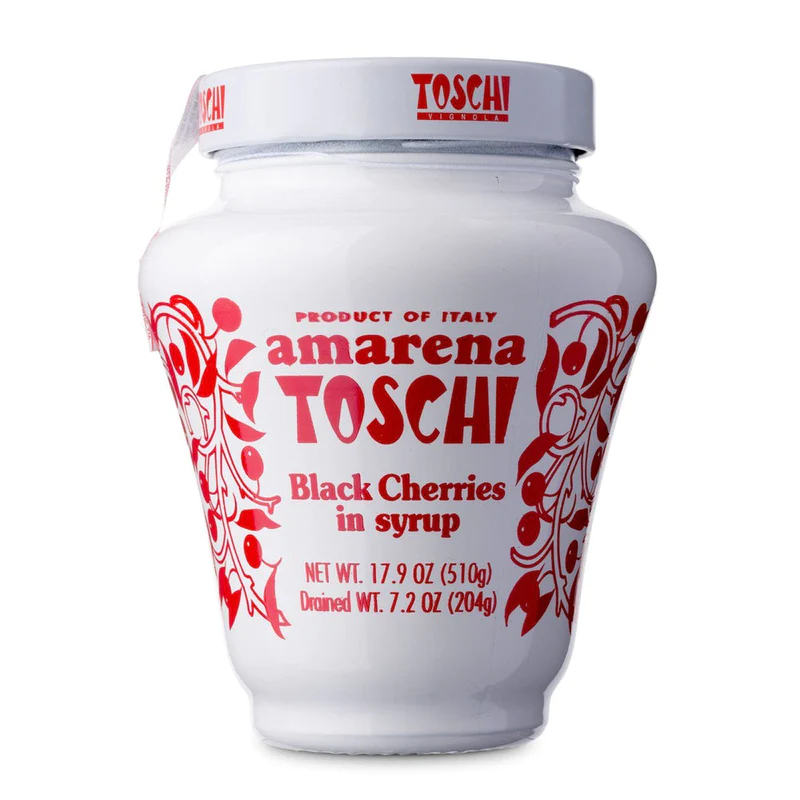 Amarena Toschi Black Cherries in Syrup