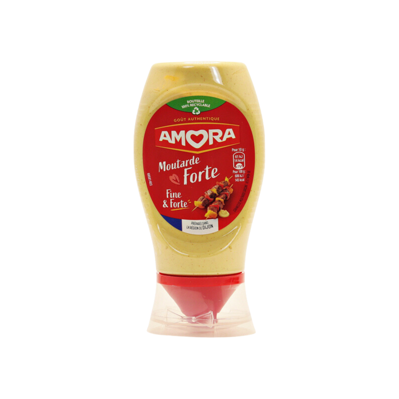 Amora Dijon Mustard 265 g Squeeze Bottle