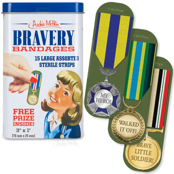 Archie McPhee Bravery Bandages
