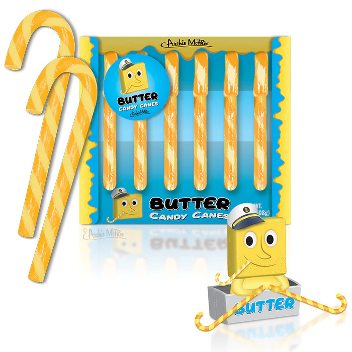 Archie McPhee Butter Candy Canes
