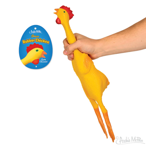 Archie McPhee Deluxe Rubber Chicken