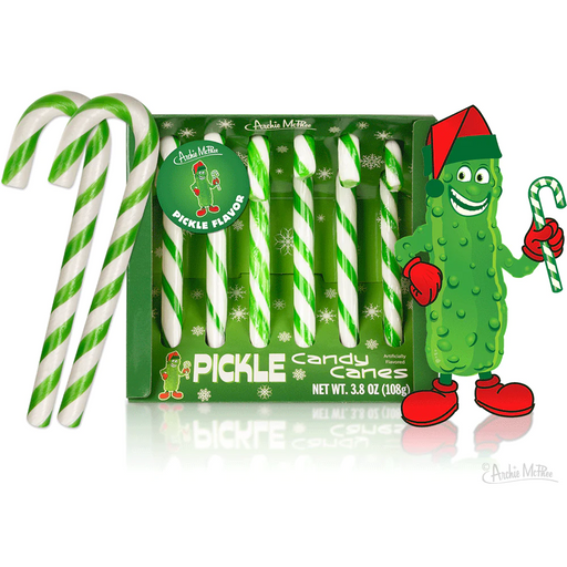 Archie McPhee Pickle Candy Canes