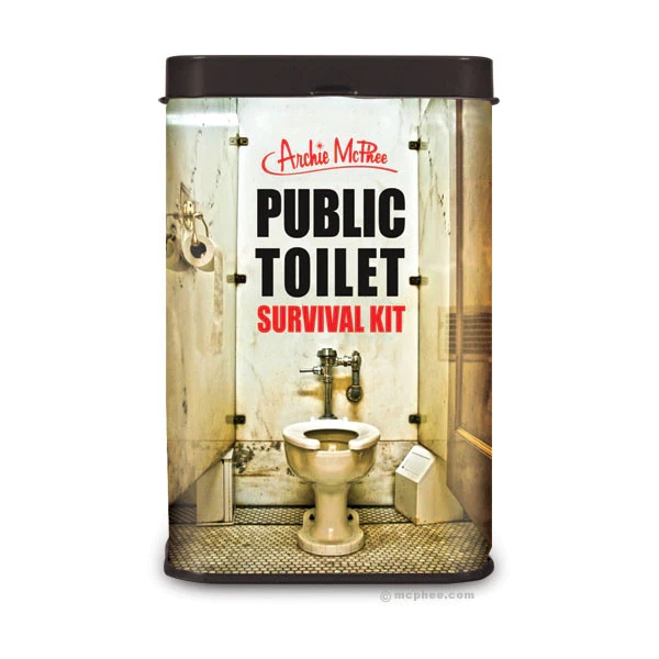 Archie McPhee Public Toilet Survival Kit