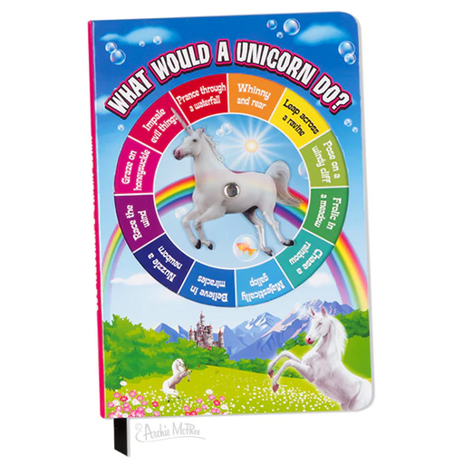 Archie McPhee What Would A Unicorn Do? Notebook