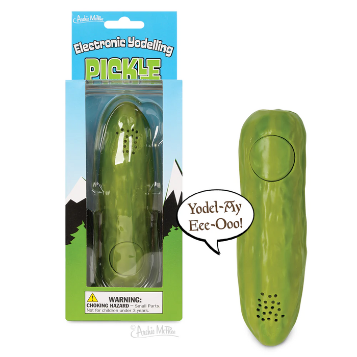 Archie McPhee Yodelling Pickle