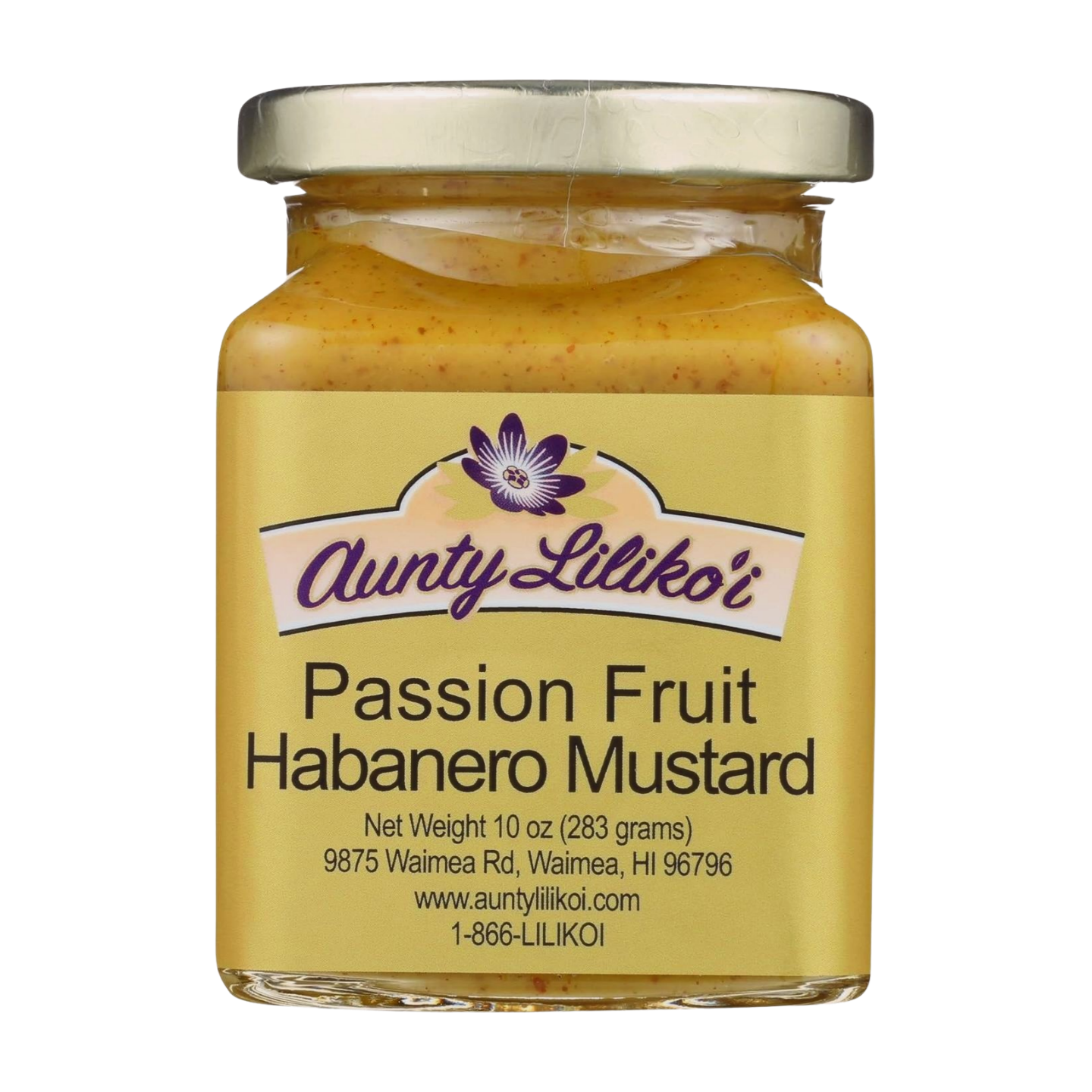 Aunty Lilikoi Passion Fruit Habanero Mustard