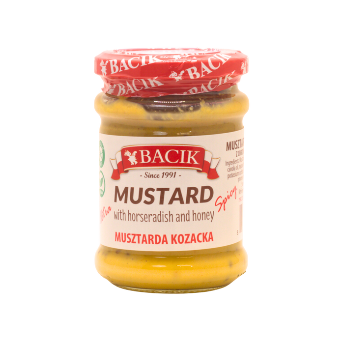 Bacik Cossack Mustard with Horseradish and Honey
