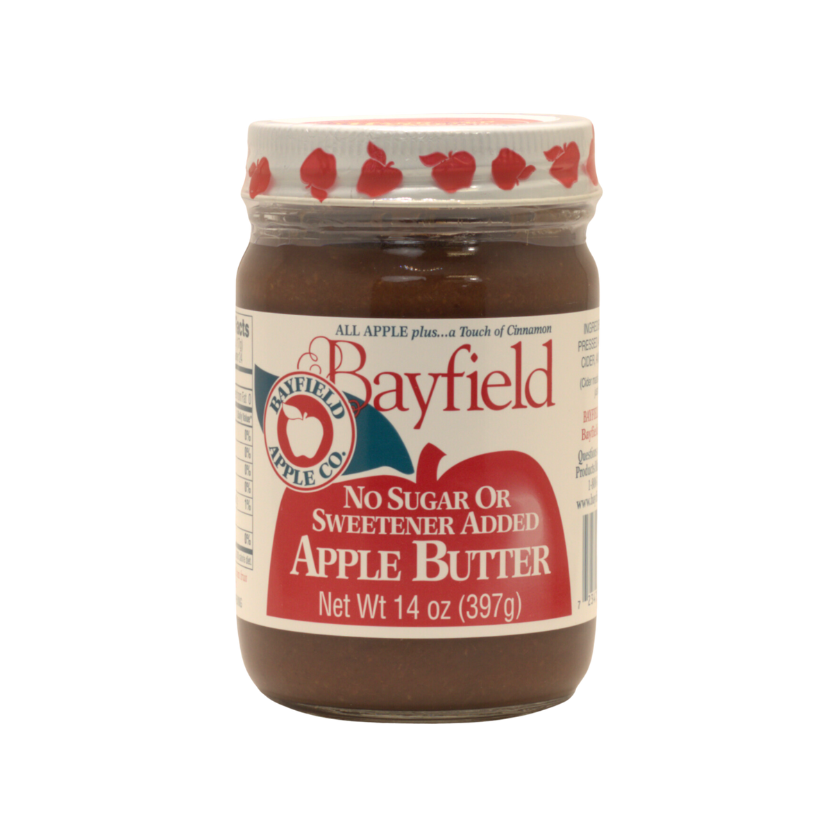 Bayfield Apple Butter (No Sugar Added) — National Mustard Museum