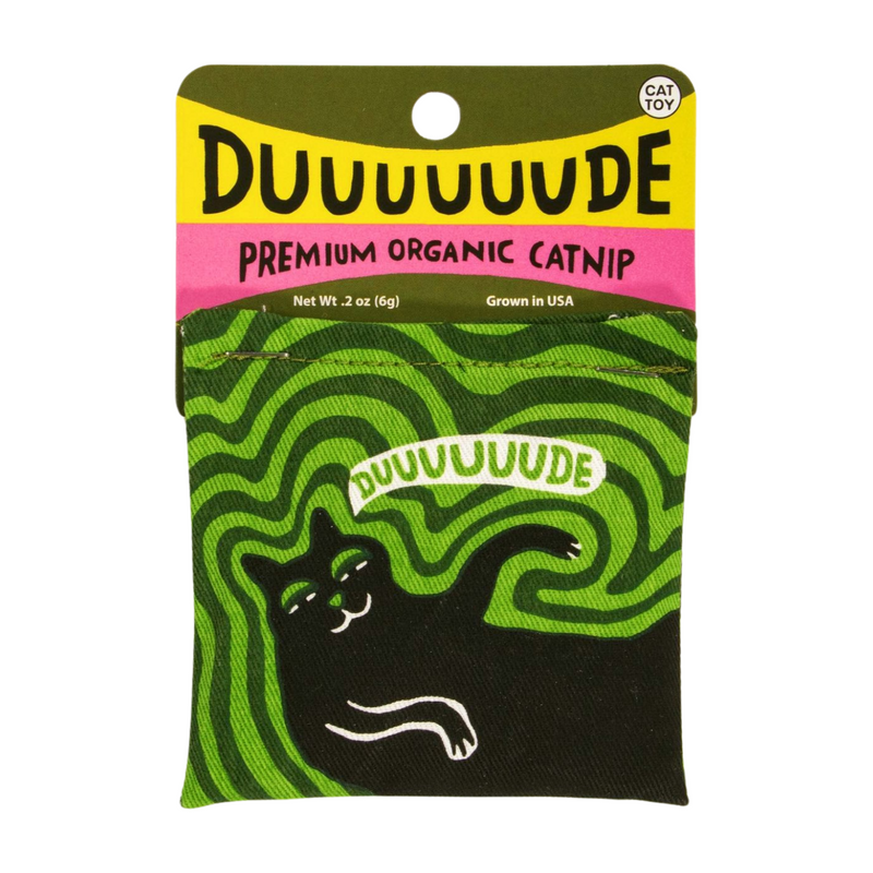 Blue Q Catnip Toy - DUUUUUUDE