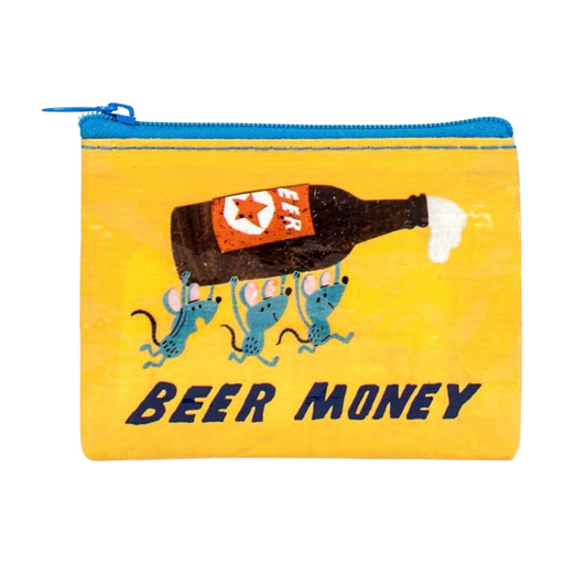 Blue Q Coin Purse - Beer Money