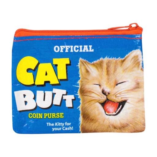 Blue Q Coin Purse - Cat Butt