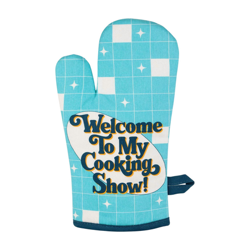 Blue Q Oven Mitt - Cooking Show