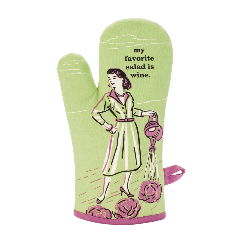 Blue Q Oven Mitt - Favorite Salad