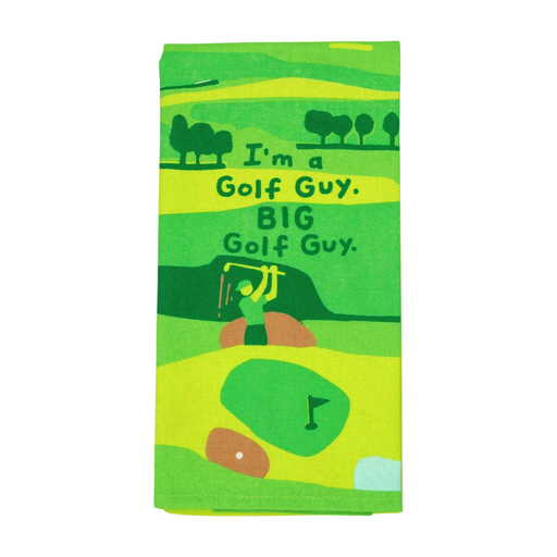 Blue Q Screen Printed Dish Towel - I'm a Golf Guy