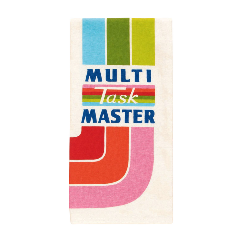Blue Q Screen Printed Dish Towel - Multitaskmaster