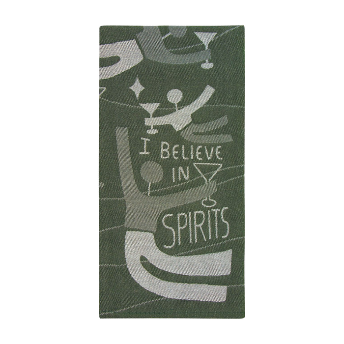 Blue Q Woven Dish Towel - Believe In Spirits