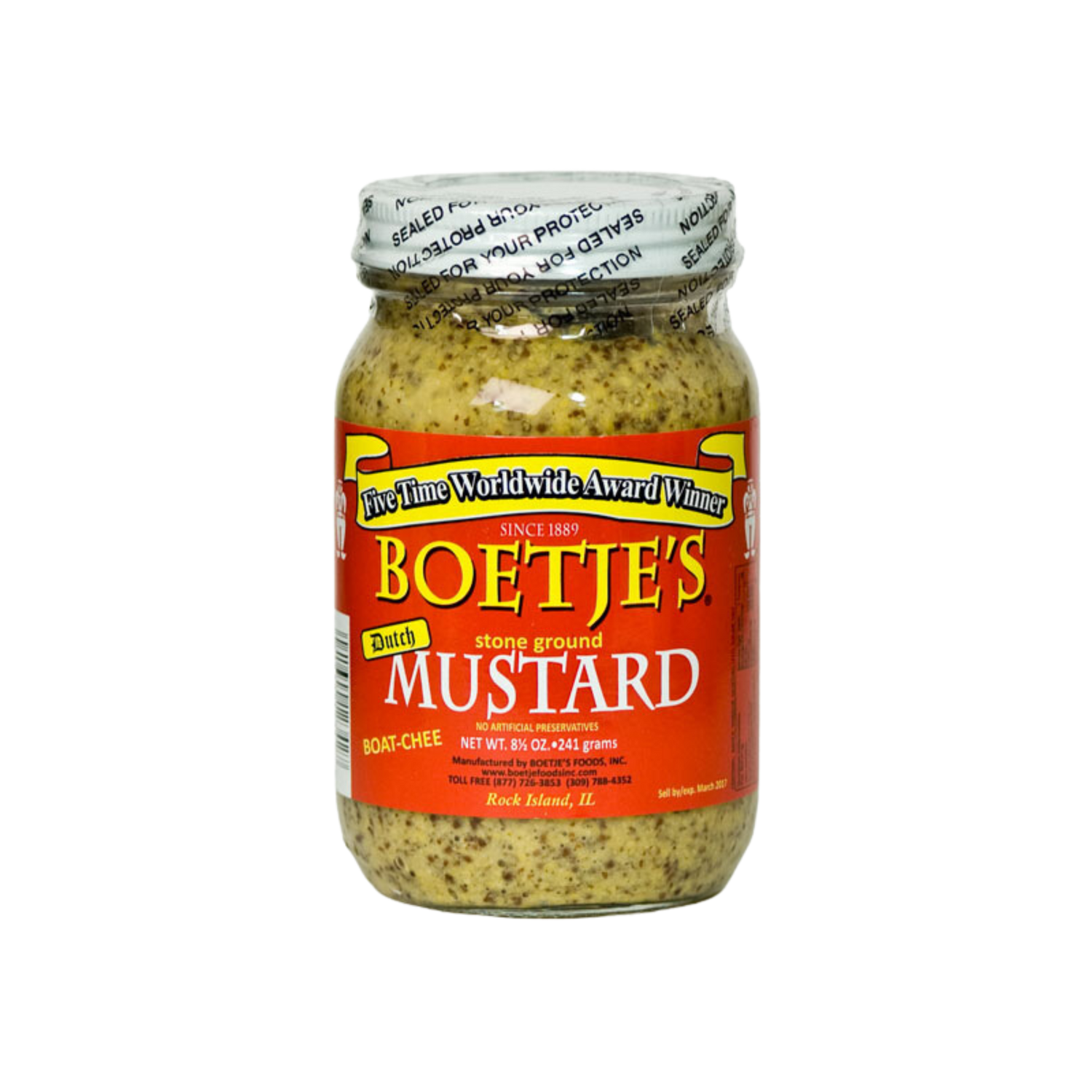 Boetje's Stone Ground Mustard