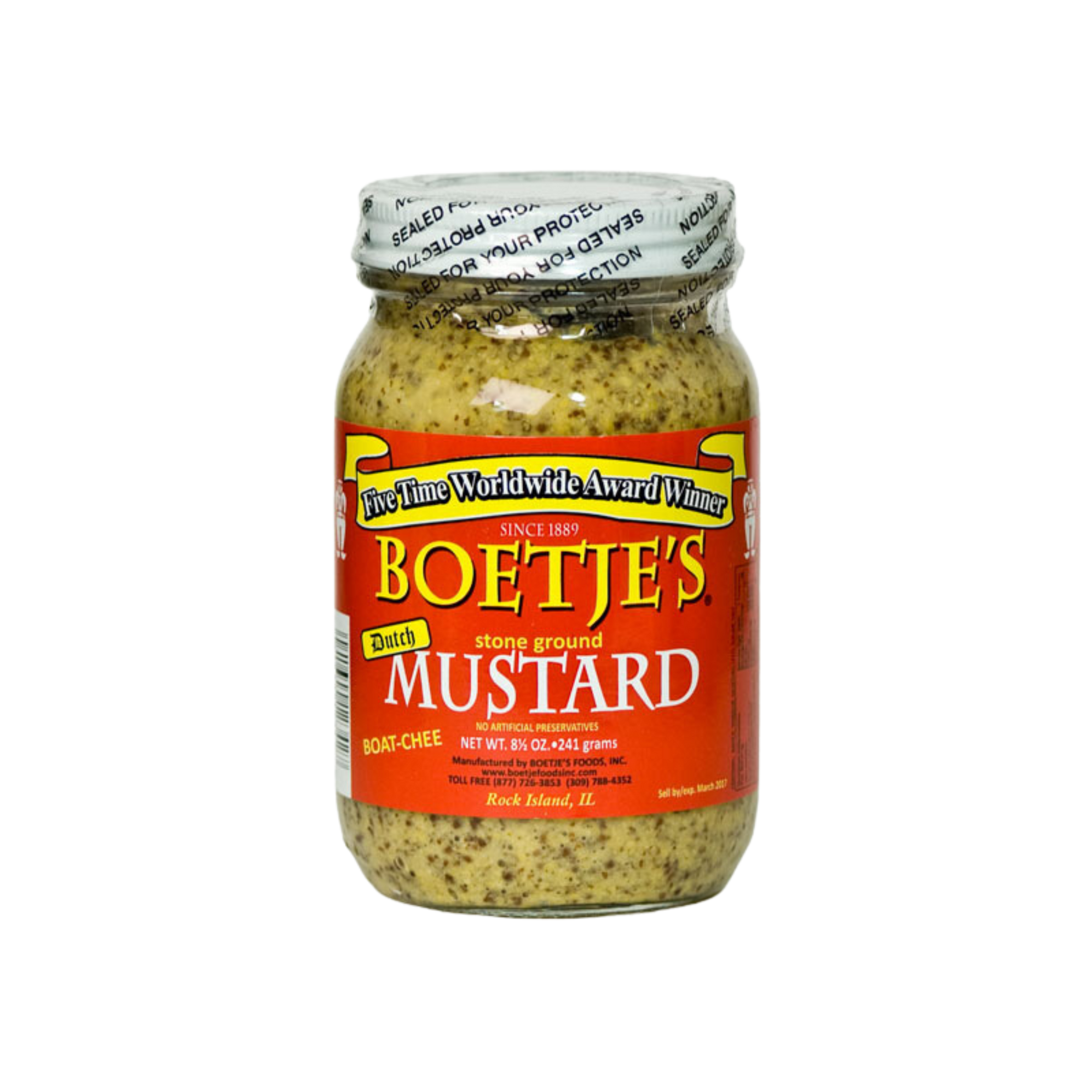 Boetje's Stone Ground Mustard — National Mustard Museum