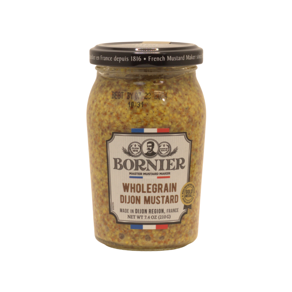 Bornier Wholegrain Dijon Mustard — National Mustard Museum