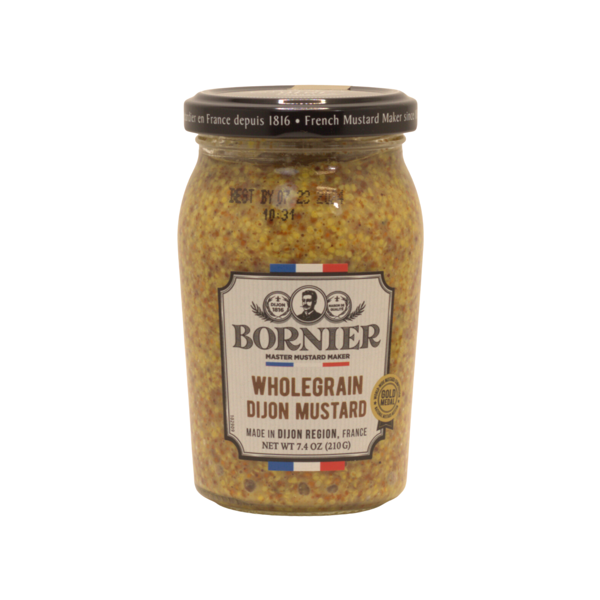 Bornier Wholegrain Dijon Mustard — National Mustard Museum