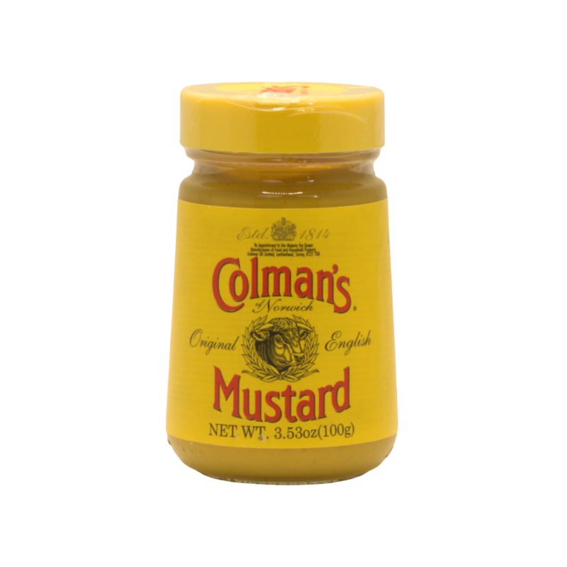 Colman's Original English Mustard 3.53 oz Glass Jar