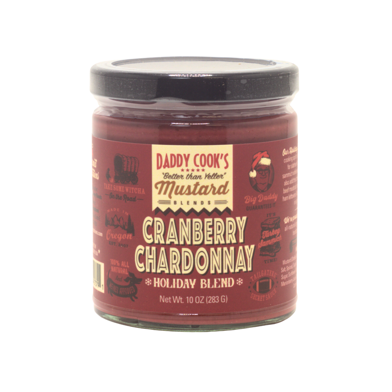 Daddy Cook's Cranberry Chardonnay Mustard