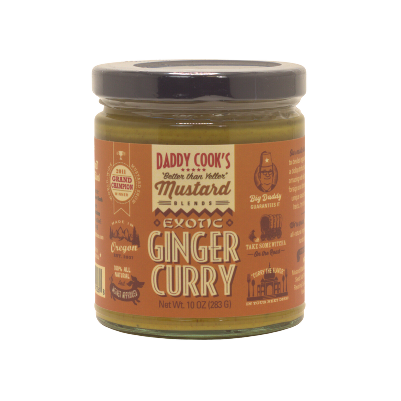 Daddy Cook's Exotic Ginger Curry Mustard