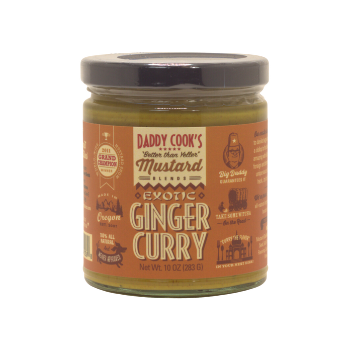 Daddy Cook's Exotic Ginger Curry Mustard