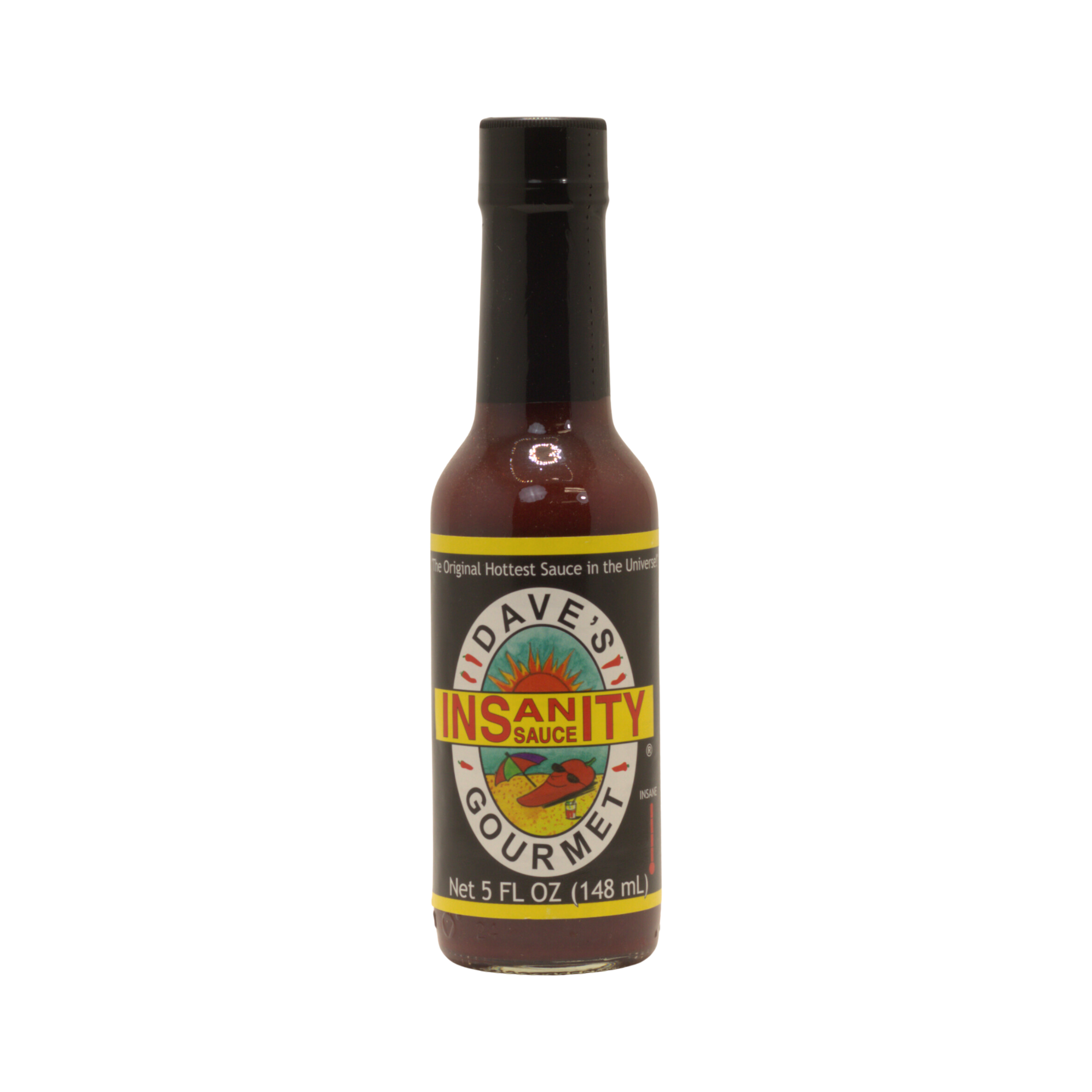 Daves Gourmet Insanity Hot Sauce — National Mustard Museum 6301