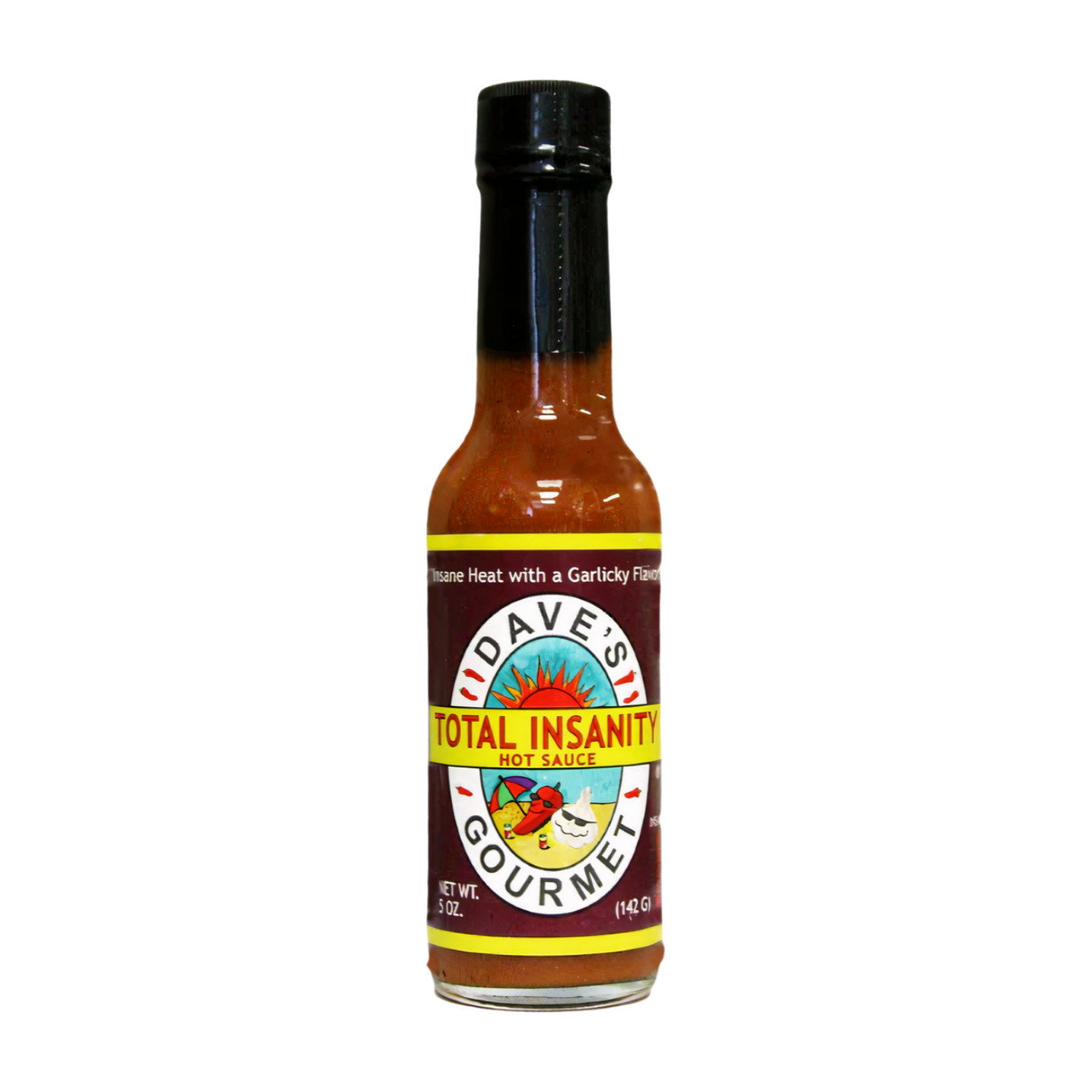 Dave's Gourmet Total Insanity Hot Sauce — National Mustard Museum