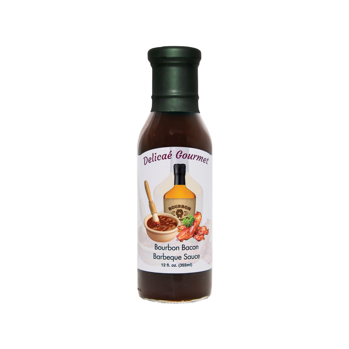 Delicae Gourmet Bourbon Bacon Barbecue Sauce — National Mustard Museum