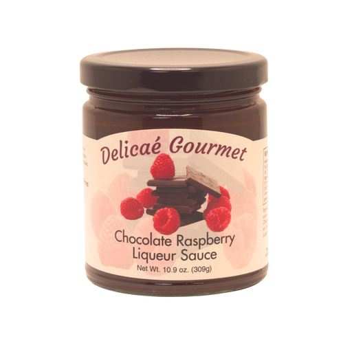 Delicae Gourmet Chocolate Raspberry Liqueur Sauce