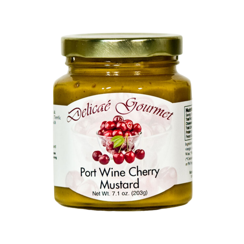 Delicae Gourmet Port Wine Cherry Mustard