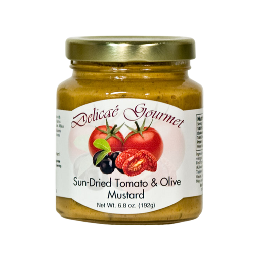 Delicae Gourmet Sun-Dried Tomato & Olive Mustard