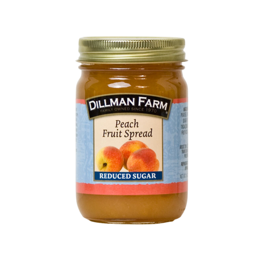 Dillman Farm Peach Fruit Spread (Reduced Sugar)