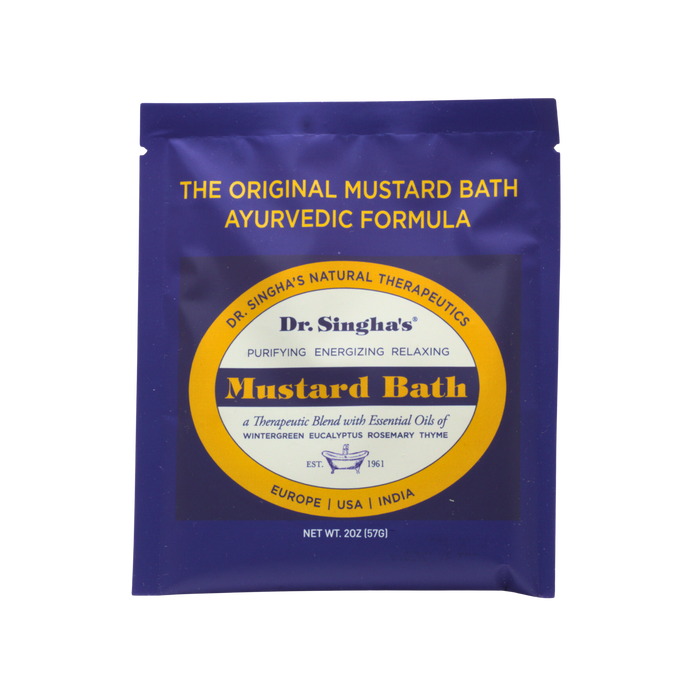 Dr. Singha's Mustard Bath 2 oz Packet