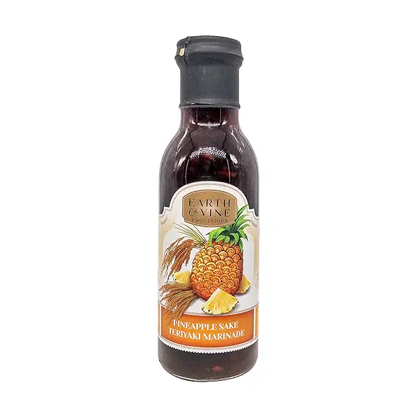 Earth & Vine Pineapple Sake Teriyaki Marinade