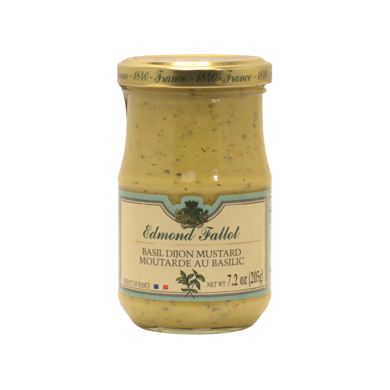 Edmond Fallot Basil Dijon Mustard