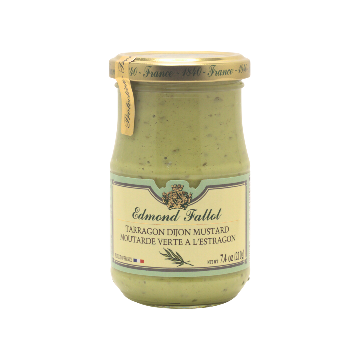 Edmond Fallot Tarragon Dijon Mustard — National Mustard Museum