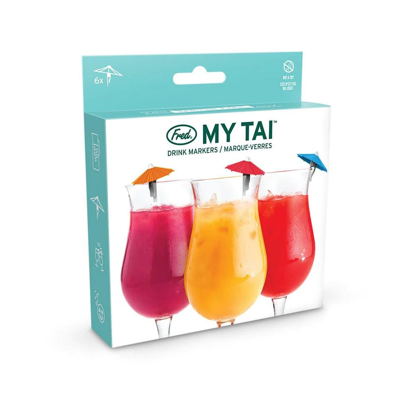 Fred My Tai Umbrella Drink Markers
