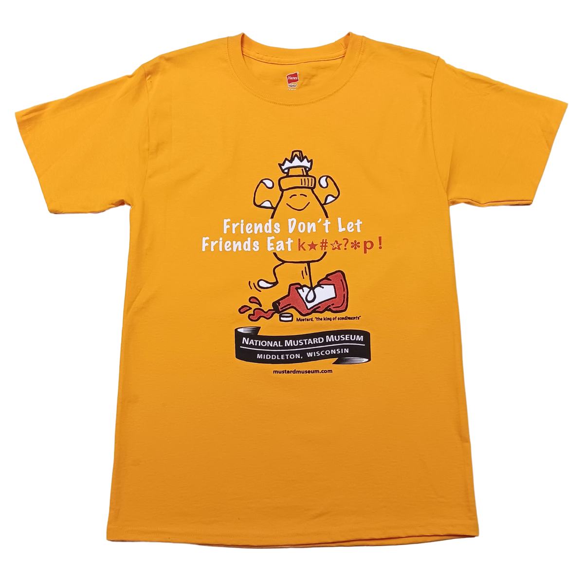 Friends Don't Let Friends T-Shirt — National Mustard Museum