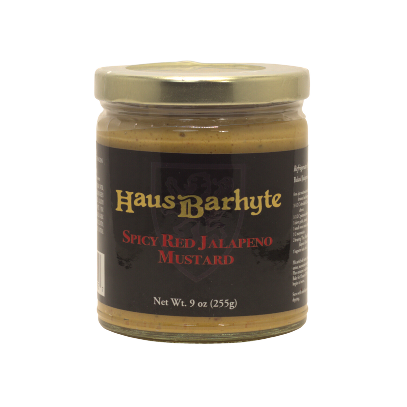 Haus Barhyte Spicy Red Jalapeño Mustard