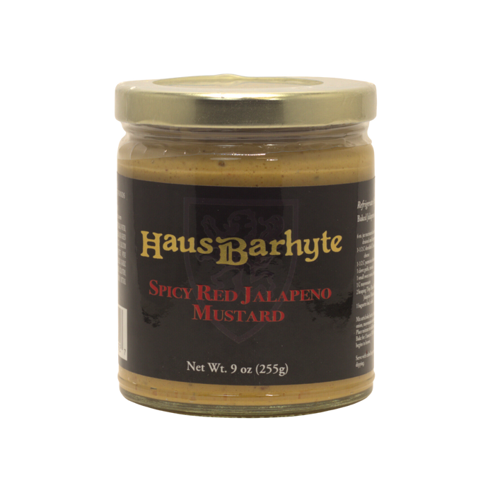 Haus Barhyte Spicy Red Jalapeño Mustard