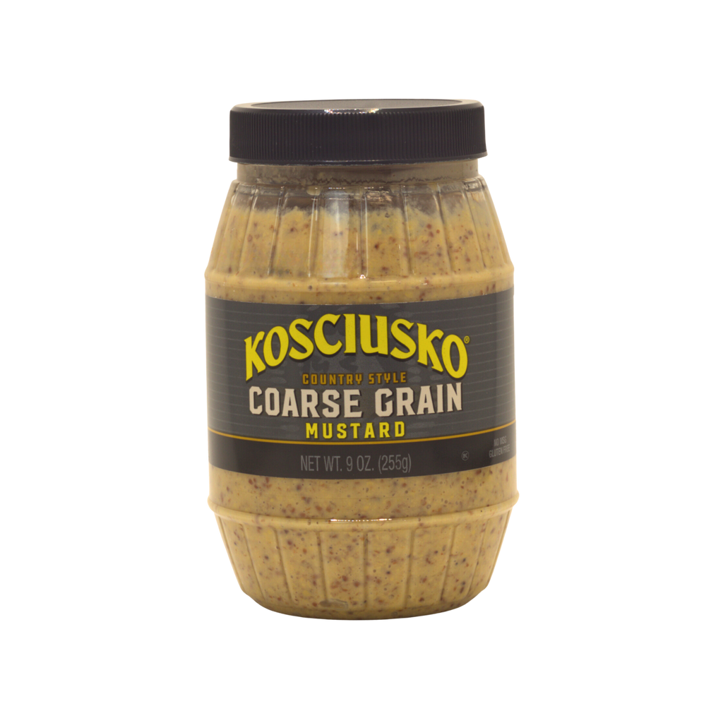 Kosciusko Country Style Coarse Grain Mustard (Gray Cap) — National