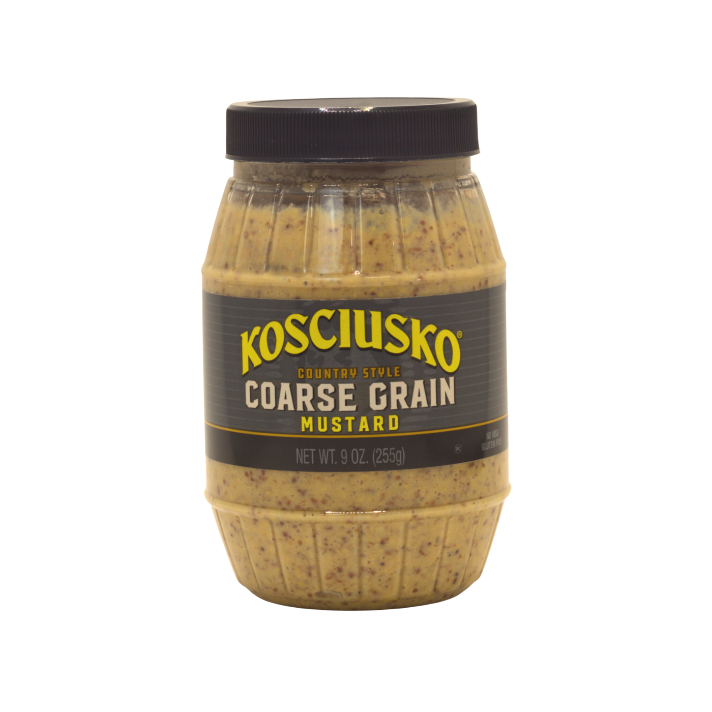 Kosciusko Country Style Coarse Grain Mustard (Gray Cap) — National