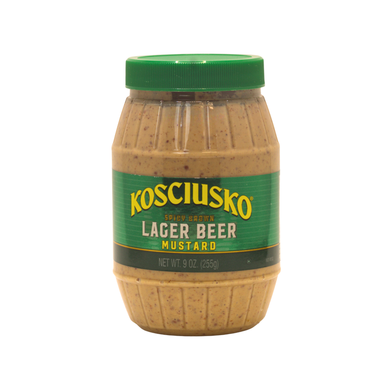 Kosciusko Spicy Brown Lager Beer Mustard