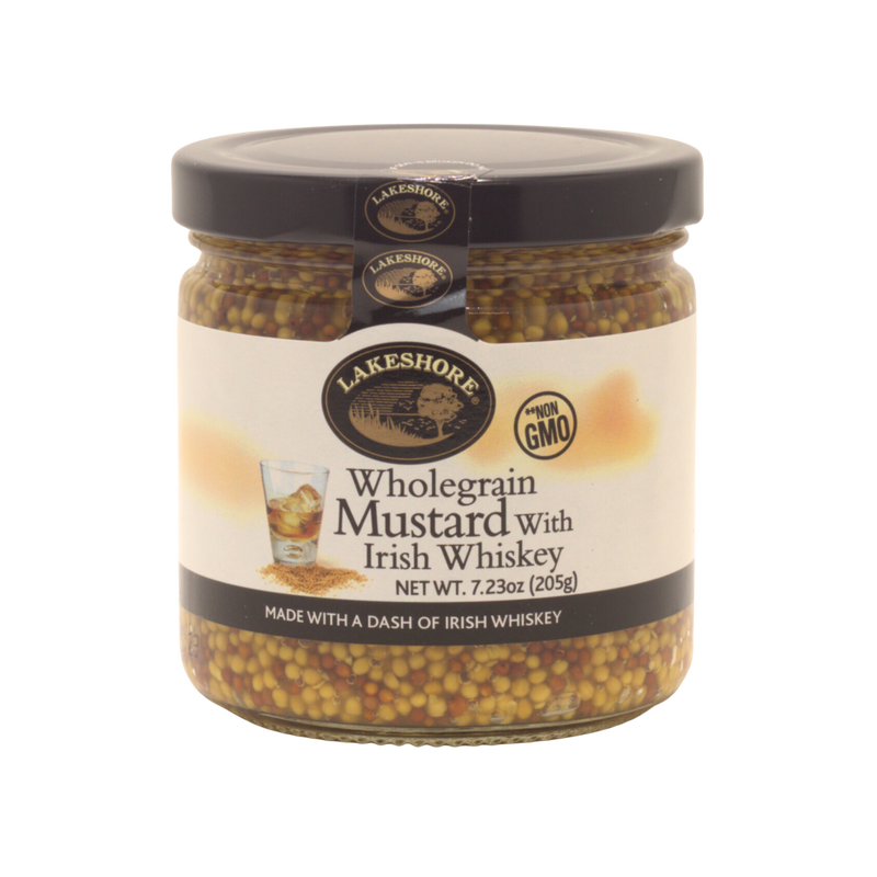 Lakeshore Wholegrain Mustard with Irish Whiskey