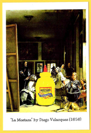 Mustard Museum Fine Art Postcard - La Mostaza