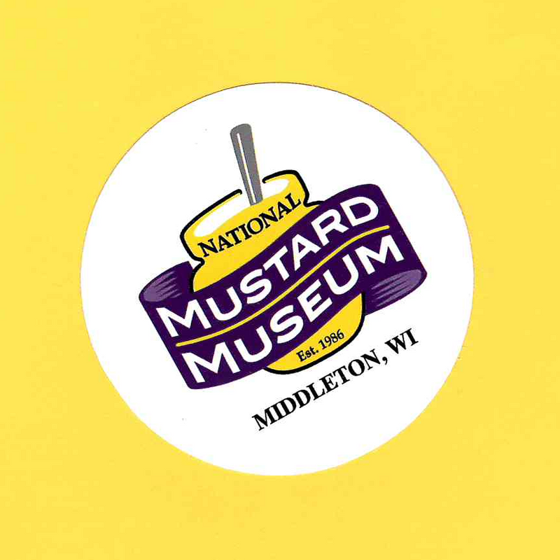 Mustard Museum Logo Sticker